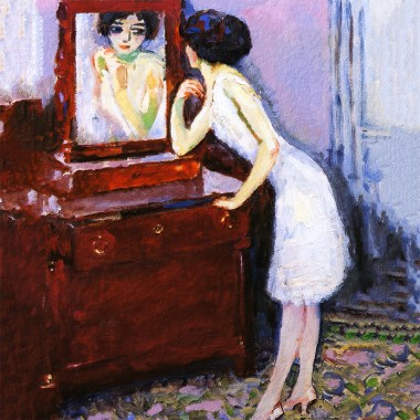 woman before a mirror- Kees van Dongen